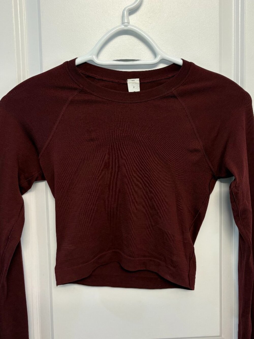 Lululemon Swiftly Tech Long Sleeve Burgundy